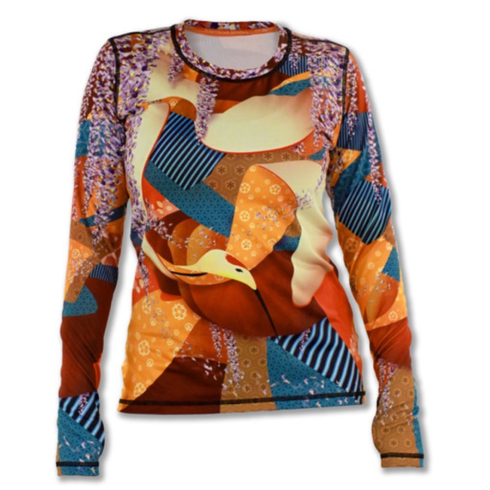 INKnBURN fall ‘Crane’ pullover with thumbholes